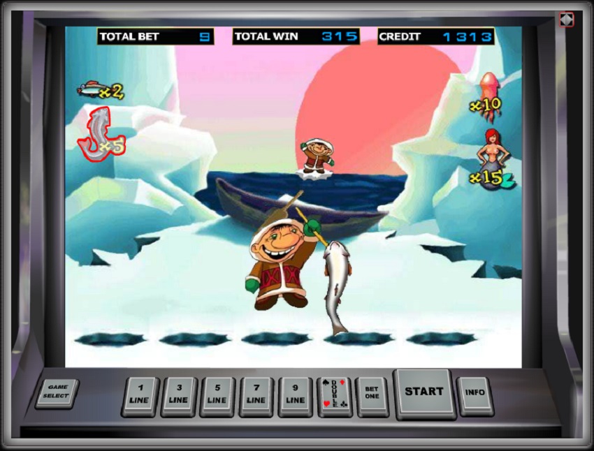 Виртуальный слот Chukcha играть на официальном сайте казино.